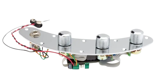 John East MM-Style MMSR 3 Knob 2 Band Chrome